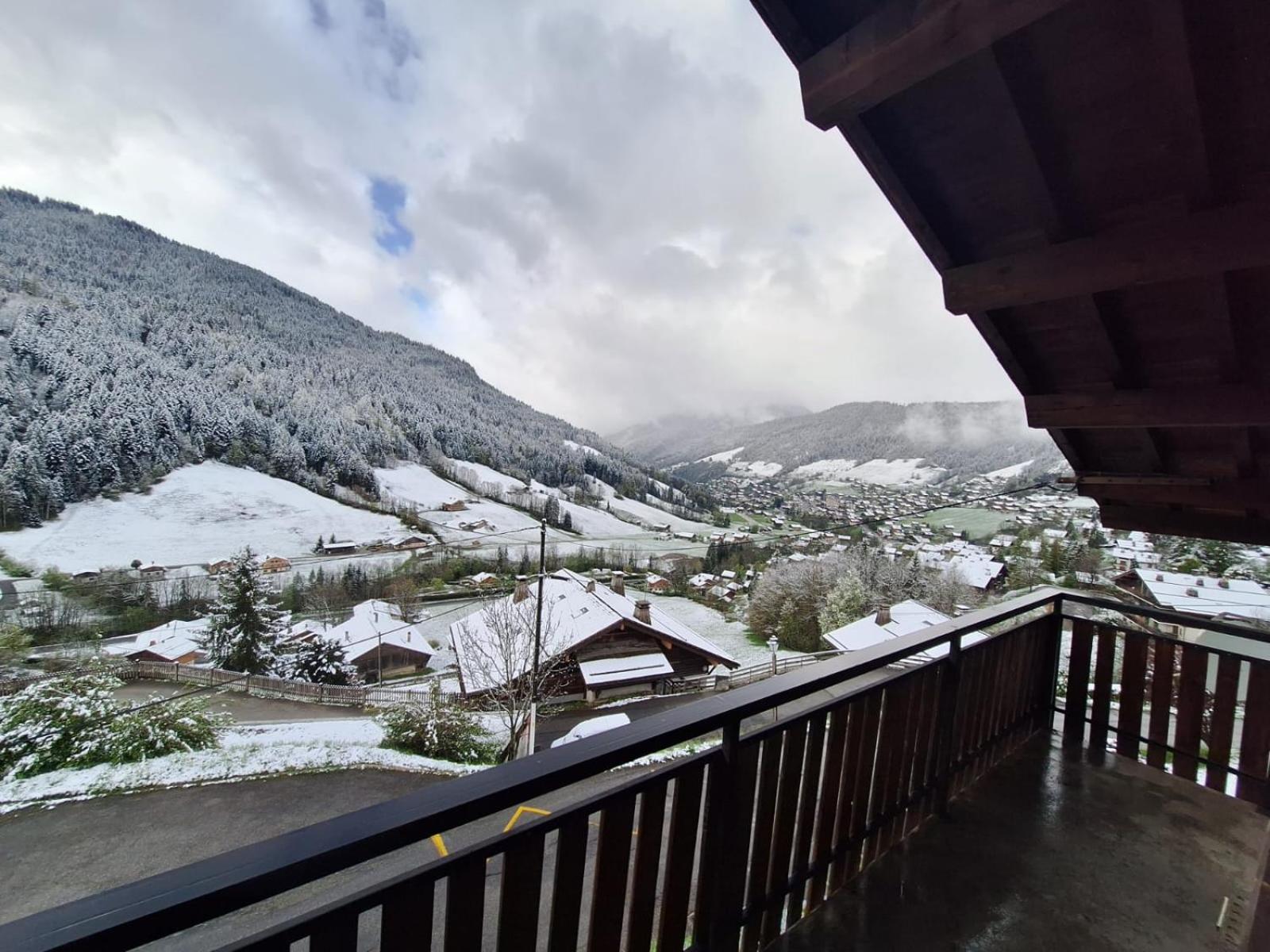 Ferienwohnung La Loulettaz Le Grand-Bornand Exterior foto